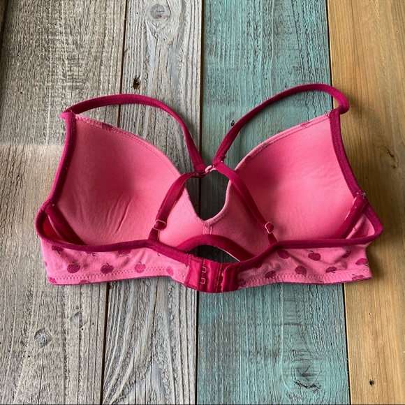 xhilaration Graphic Cherries Push-up Underwire Bra - Picture 9 of 11